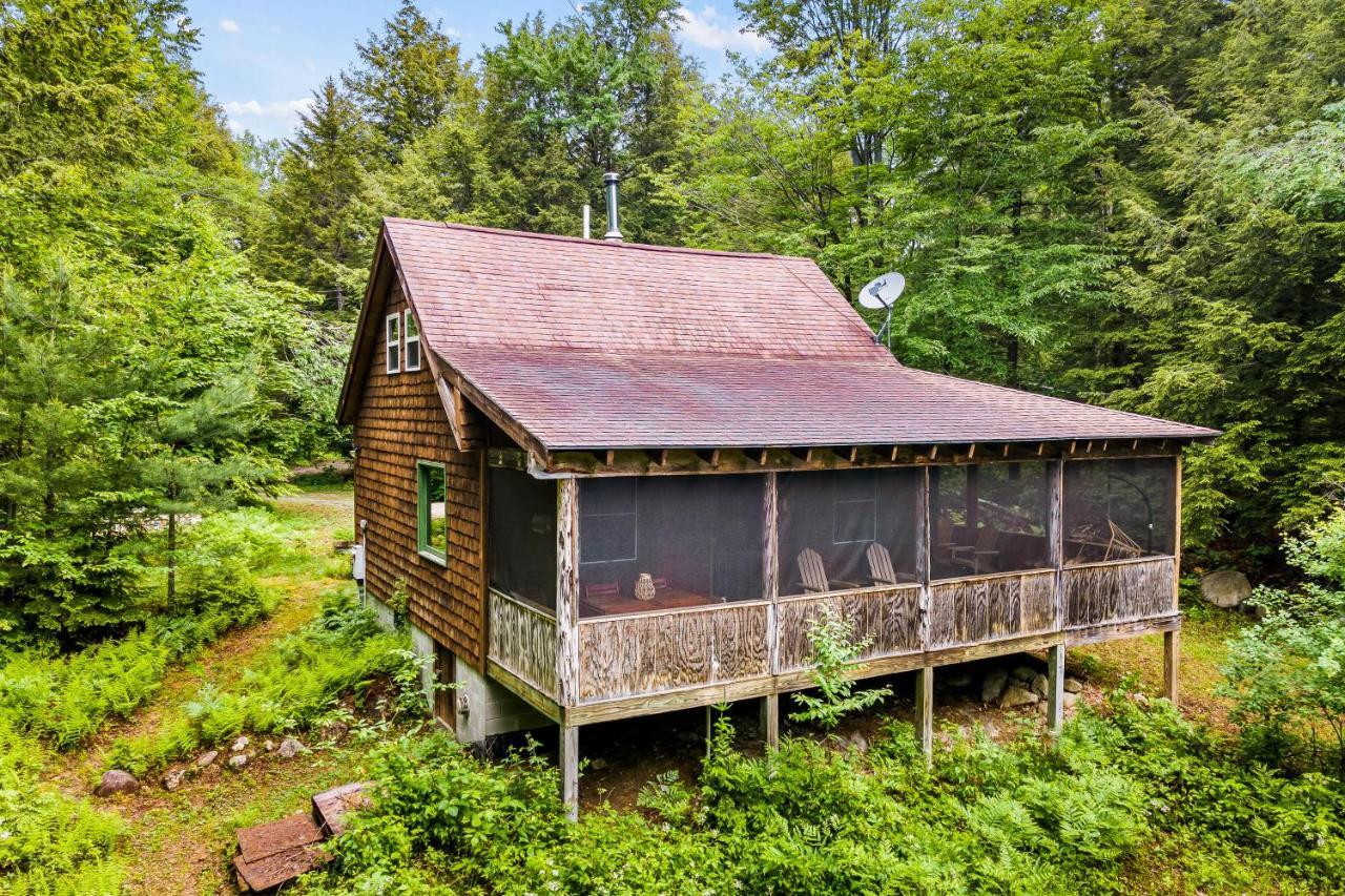 Lost Pond Cabin Schroon Lake المظهر الخارجي الصورة