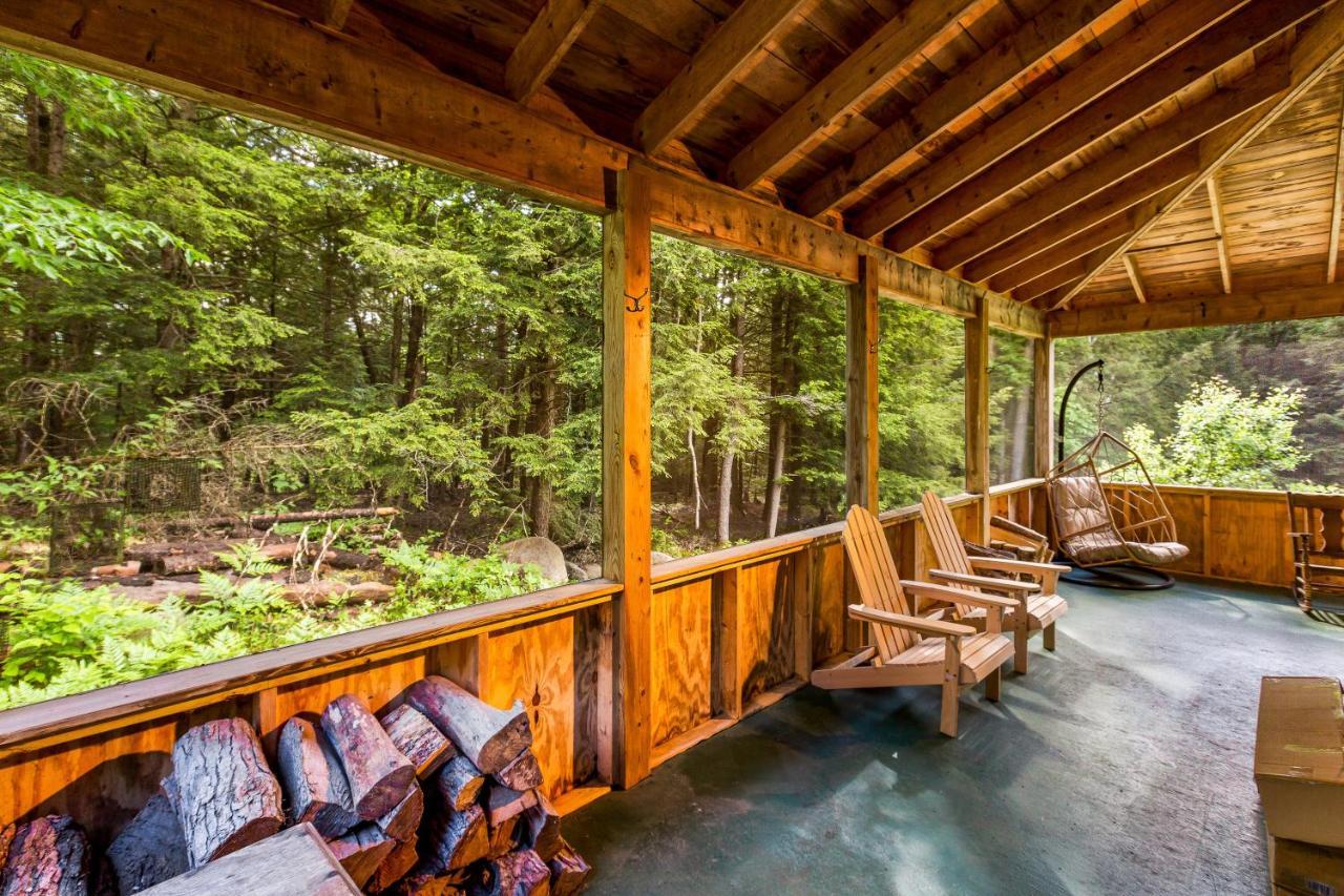 Lost Pond Cabin Schroon Lake المظهر الخارجي الصورة