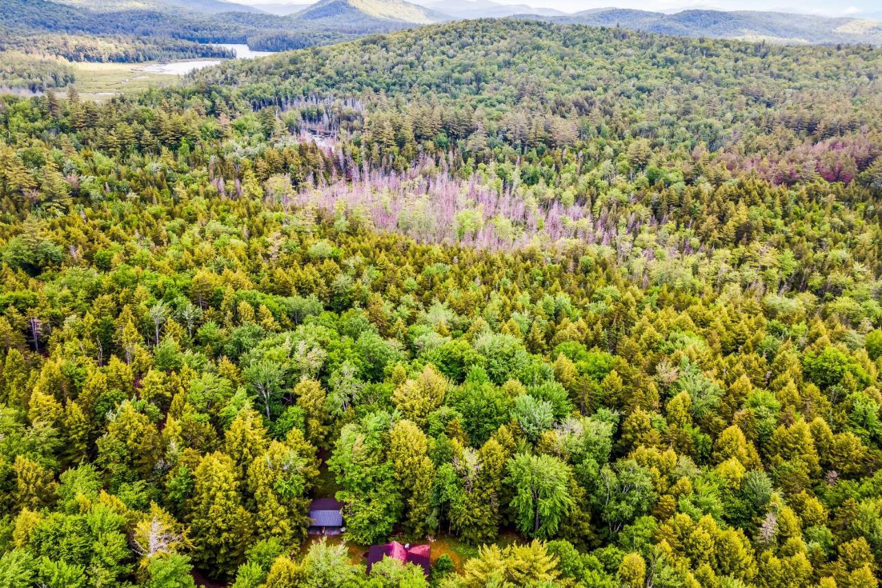 Lost Pond Cabin Schroon Lake المظهر الخارجي الصورة