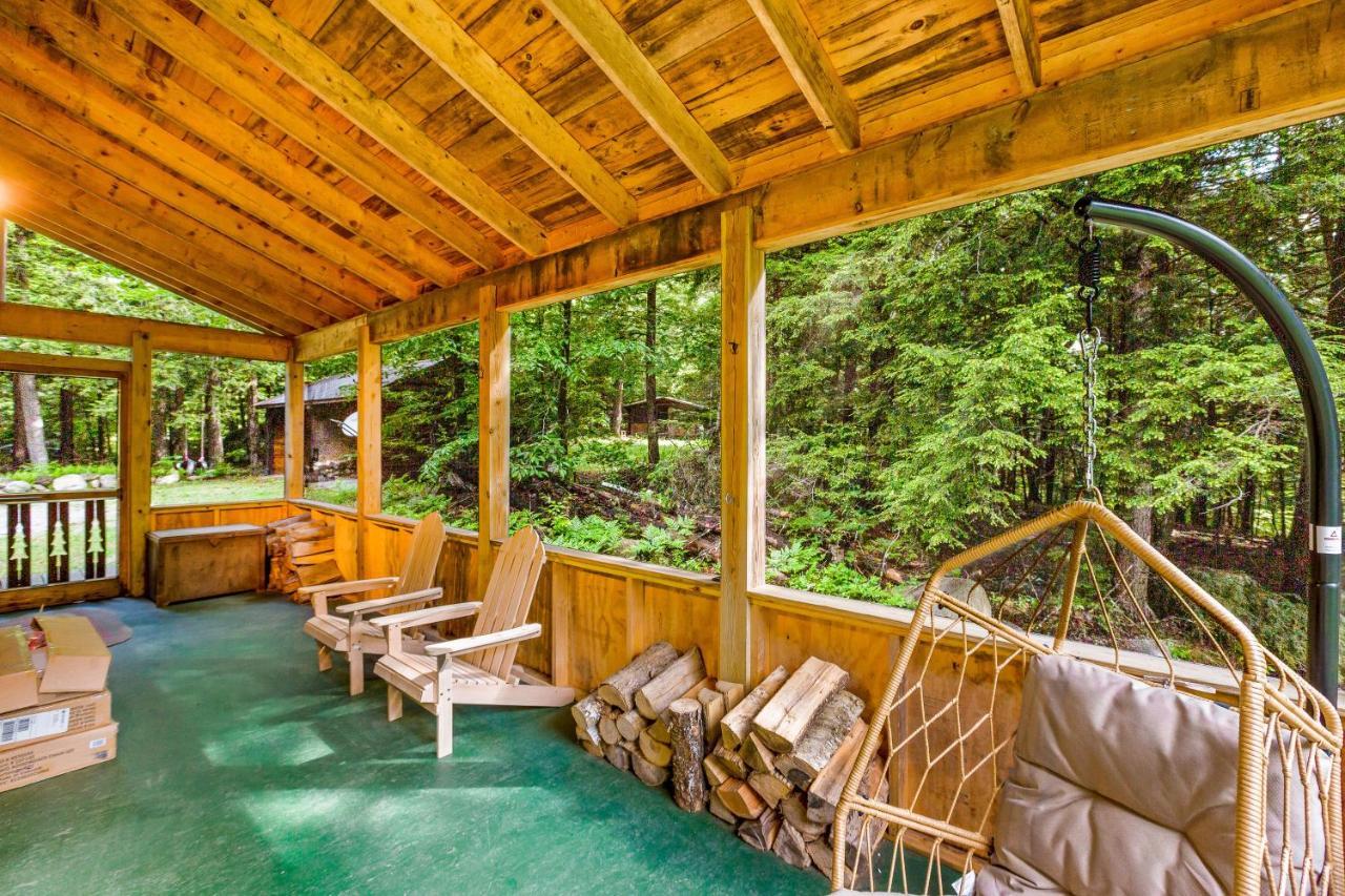 Lost Pond Cabin Schroon Lake المظهر الخارجي الصورة